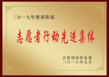 志愿者行动先进集体